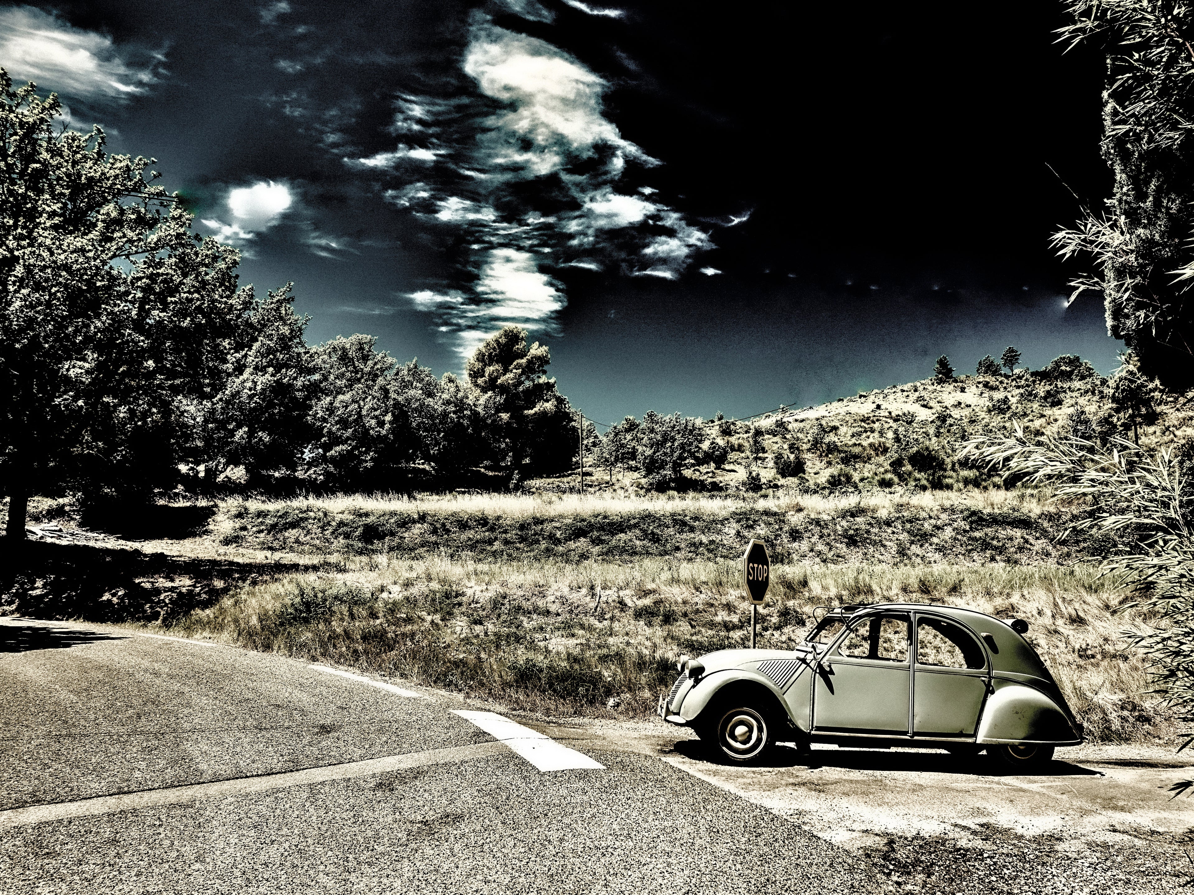 Citroën 2CV und Provence, Fine Art Photography