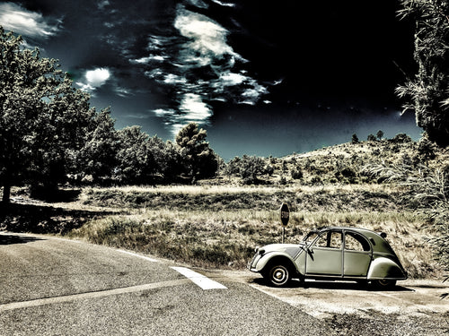 Citroën 2CV und Provence, Fine Art Photography