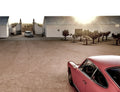 Porsche 911, Fiat 124 auf Weingut in Monforte, Alentejo, Portugal, Stierkampf, Arena, Fine Art Fotografie limitierte Edition